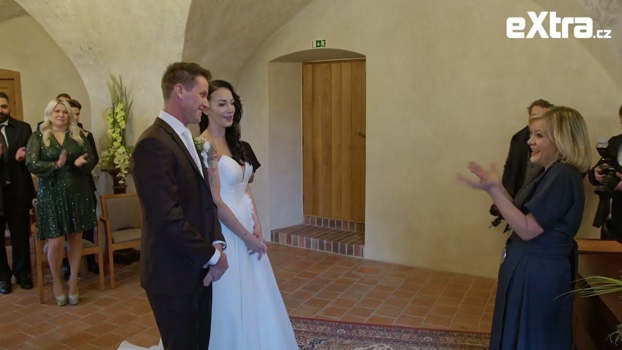 EXKLUZIVNĚ: Tajná romantická svatba Agáty Hanychové! Vzala si za manžela Mirka Dopitu