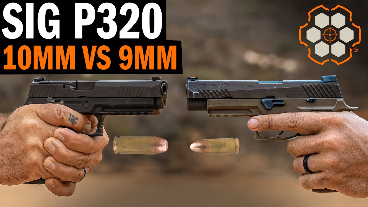 SIG P320 XTEN kontra SIG P320 M17 (część 1) &ndash; 10 mm kontra 9 mm z oznaczeniem Navy SEAL &bdquo;Coch&rdquo; Co...