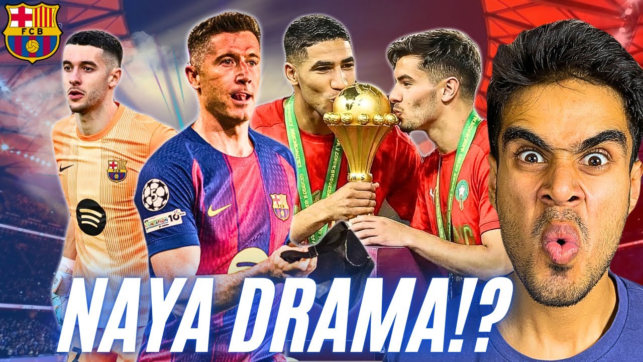 Barca still need a striker? Joan and Eric injury update. Why Morocco has won Afcon? Football news.