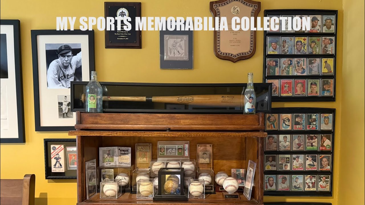 ONE OF THE MOST EPIC SPORTS MEMORABILIA COLLECTIONS YOU WILL EVER SEE!!!⚾️🥊