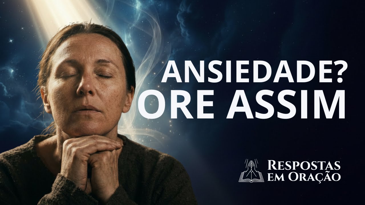 ANSIEDADE? Faça esta oração quando o coração estiver agitado