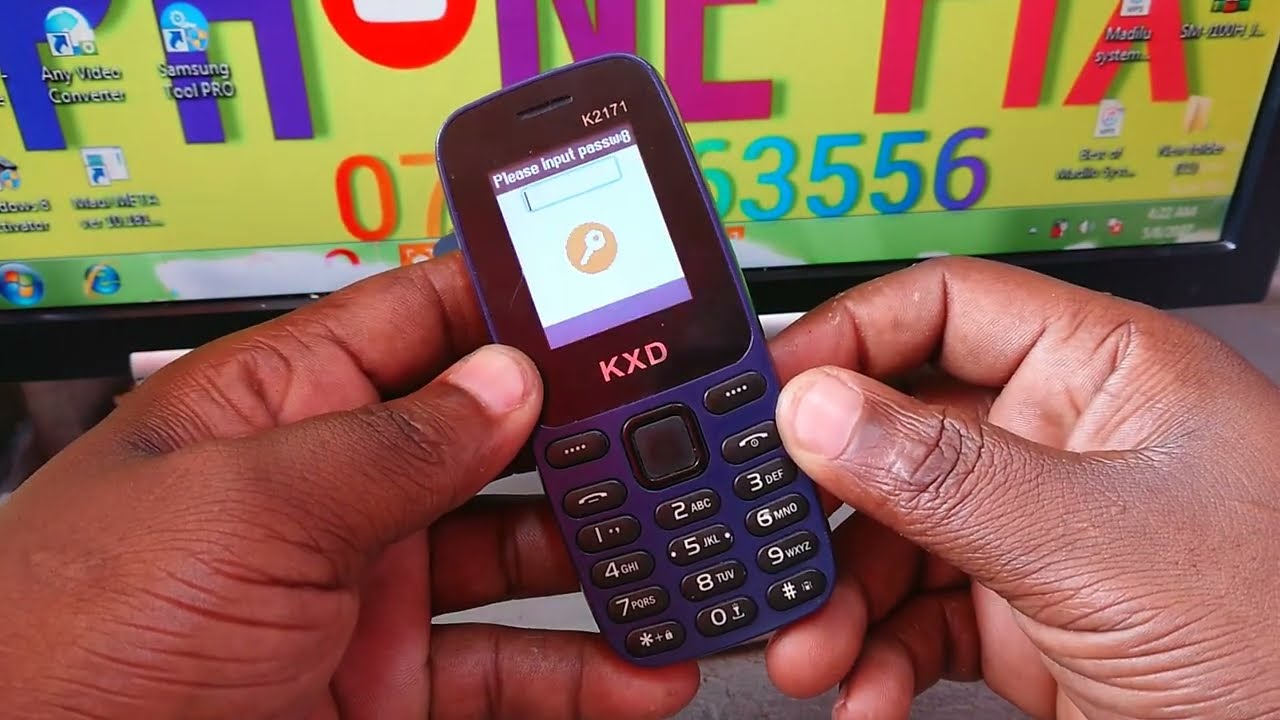 KXD K2171 how to remove password