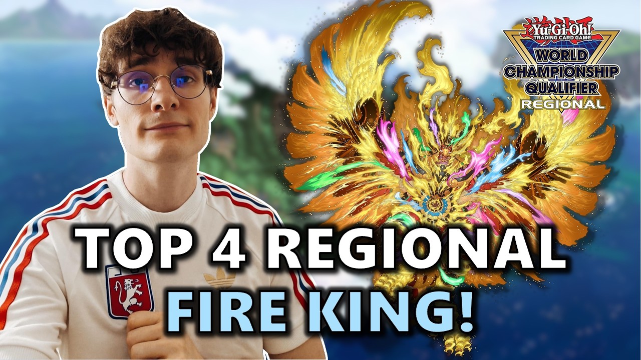 Top 4 Bourges, France Regional Fire King Jurrac Deck Profile Ft. Dorian Auboueix! | Post MZMU!