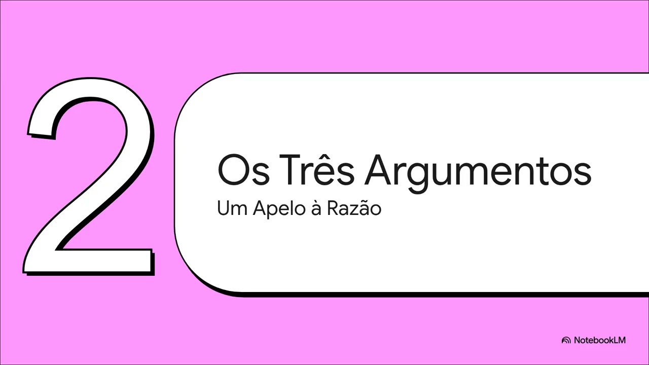 Argumentos  Existência de Deus aula 4