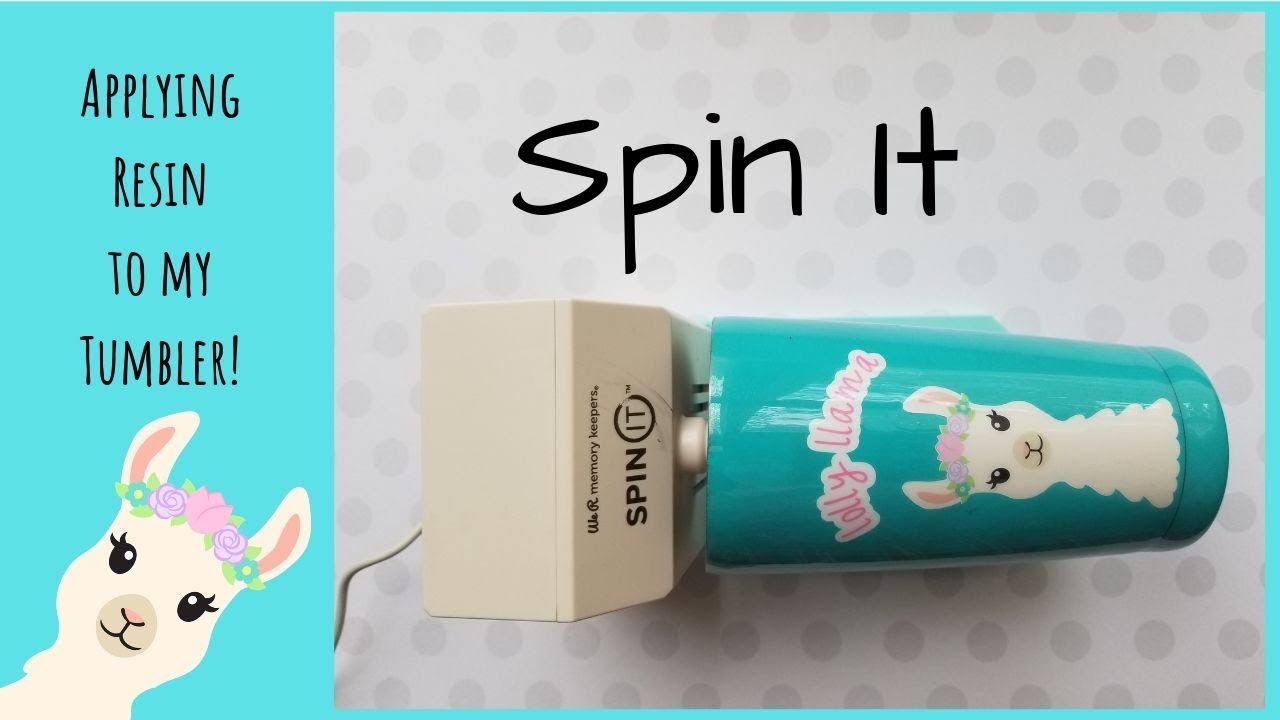 Testing We R Memory Keepers' SPIN IT on Tumbler