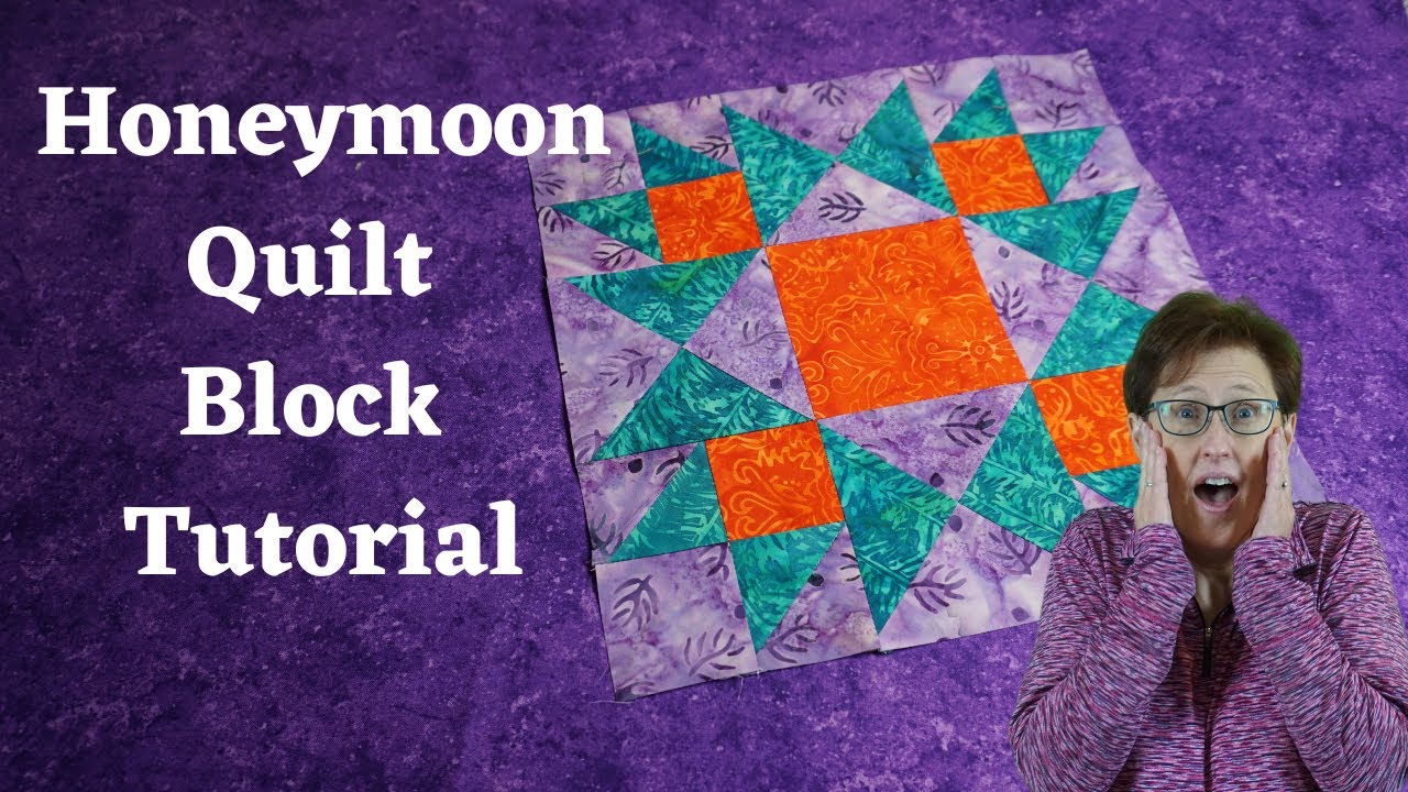 Honeymoon Quilt Block Tutorial