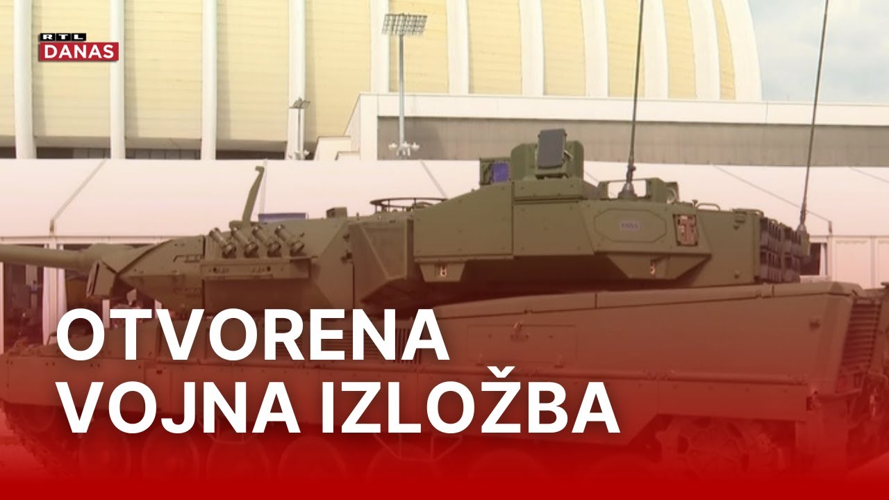 Najbolji tenk na svijetu prvi puta na hrvatskom tlu | RTL Danas