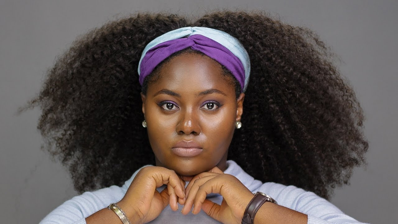 CURLY HEADBAND WIG | Easiest Protective Style for Lazy Naturals