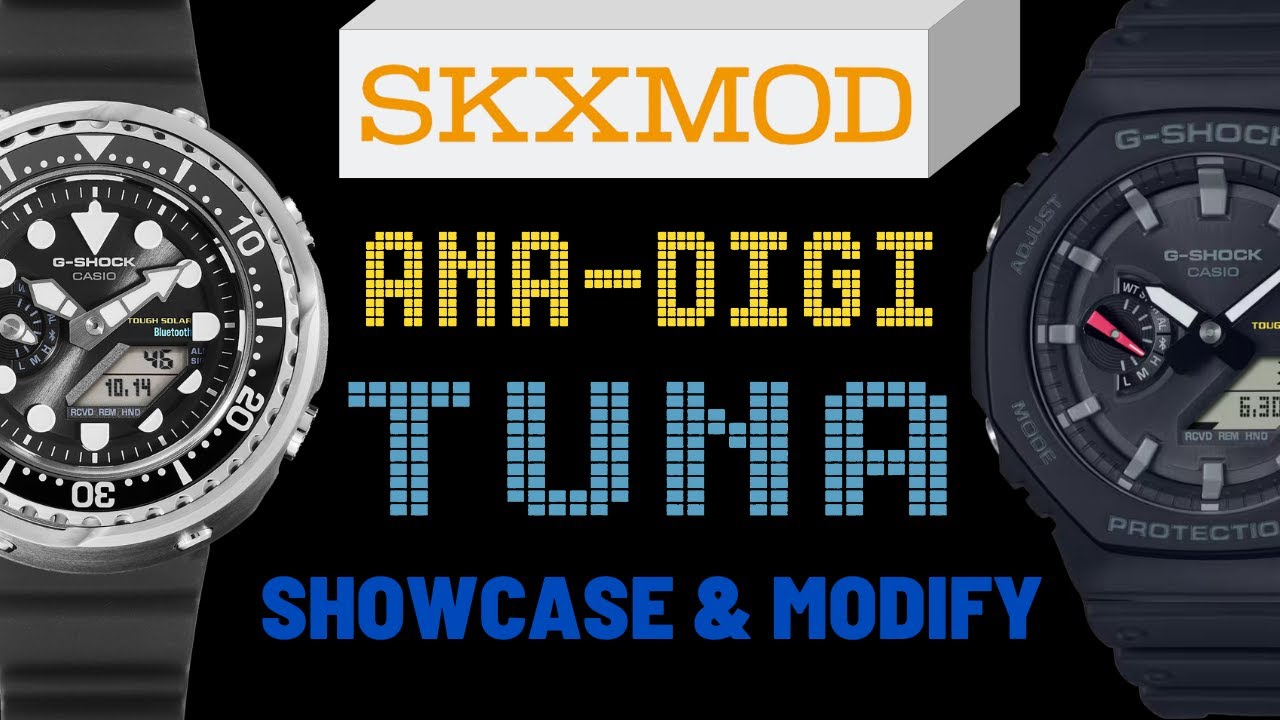 Ana-Digi Tuna Modding Kit Showcase & Instructions | Parts by SKXMOD
