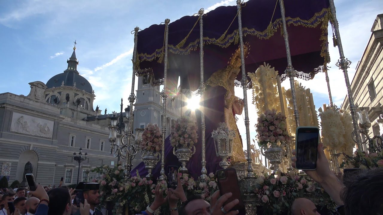 Procesiones en Madrid 2024: Extraordinaria del XXV Aniversario de María Santísima del Dulce Nombre