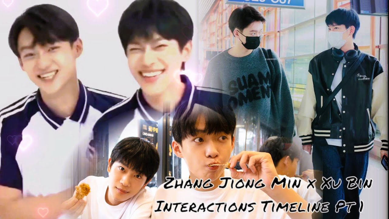 [ENG] Zhang Jiong Min x Xu Bin | Stay With Me | Midsummer Night Combo | Cute Interactions Pt1 ❤️
