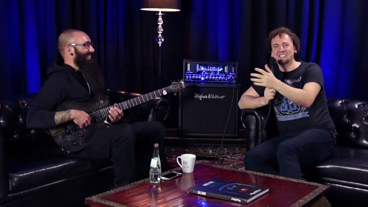 Devin Townsend Project visits Hughes & Kettner 2017 | Interview 2/5: Dave Young on gear and hugging
