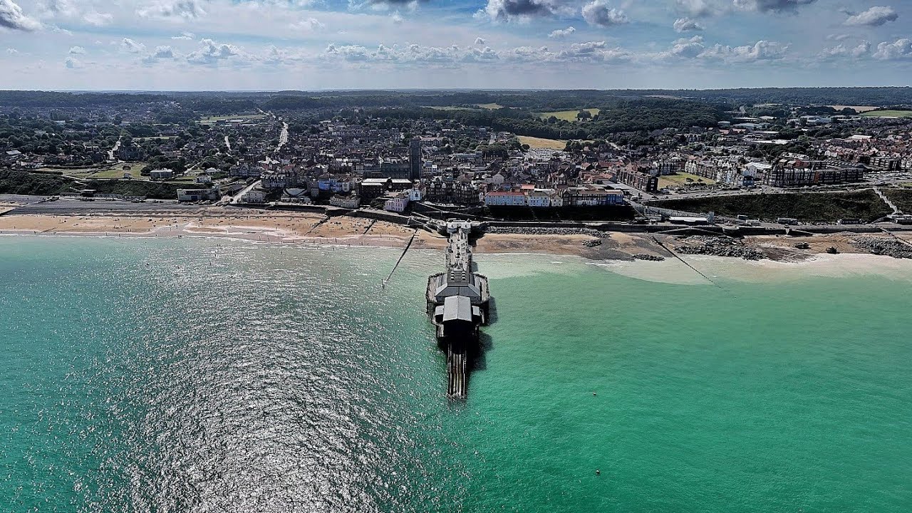 Cromer Sea Defence | Latest Update | Ovenden Contractors | August 2024 | Sea Defence Rocks | Drone