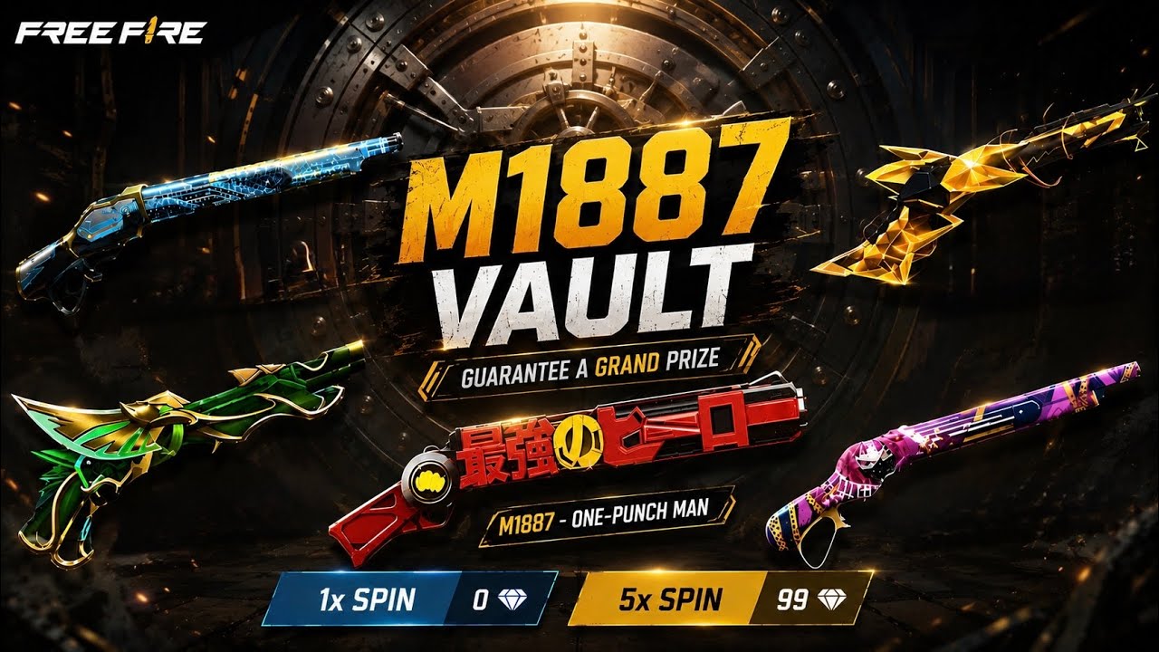 M1887 Gun Skin Return|Tropical parrot m1887 return| M1887 Gun Skin Return Confirm Date 