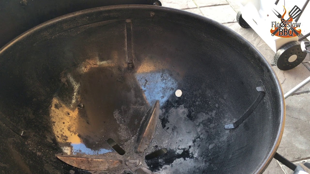 Installing Pit Viper fan in a Weber kettle – you just need the guts to drill a hole