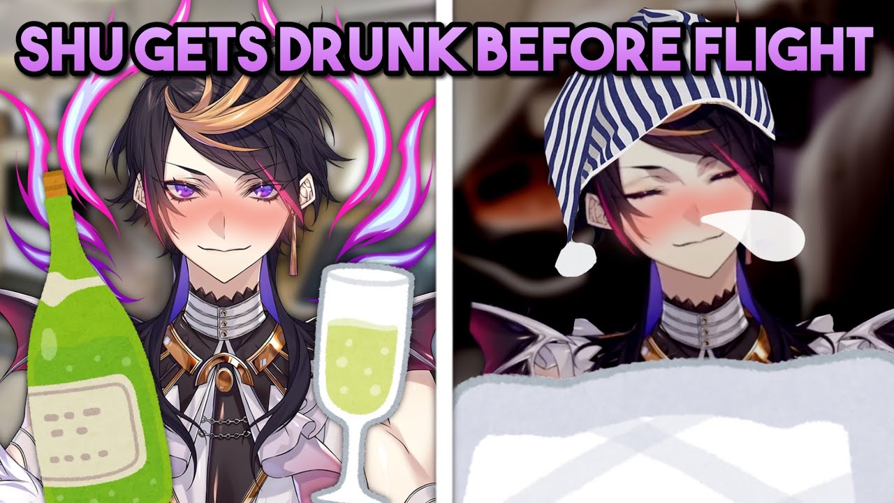 Shu accidentally gets drunk before his flight