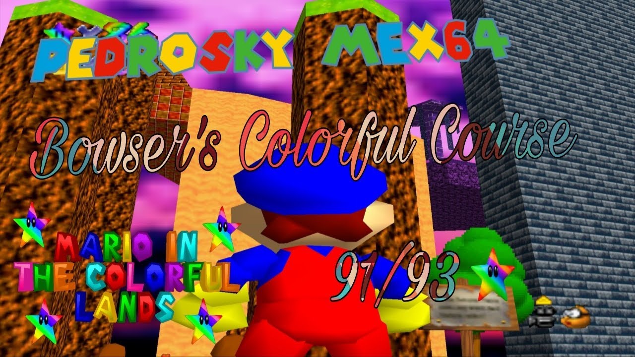 Mario in the Colorful Lands: Bowser's Colorful Course [savestateless]