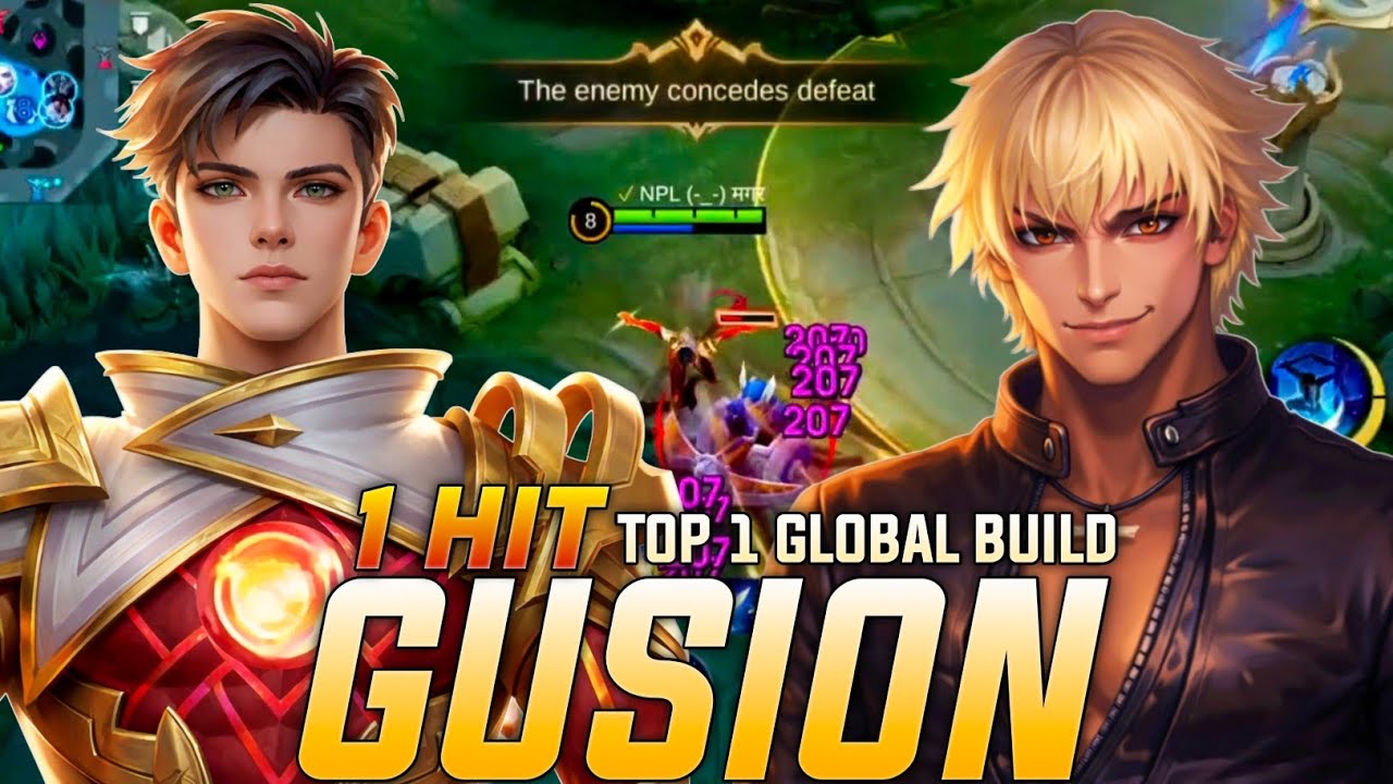 GASION GAME MLAY TOP 1 GLOBAL BUILD 