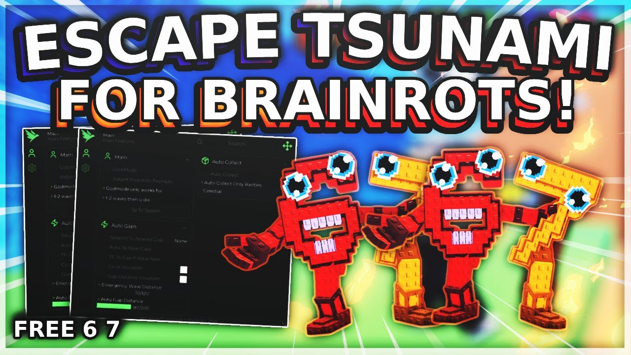 NEW | ESCAPE TSUNAMI SCRIPT | GOD MODE, AUTO COLLECT | *PASTEBIN 2026*