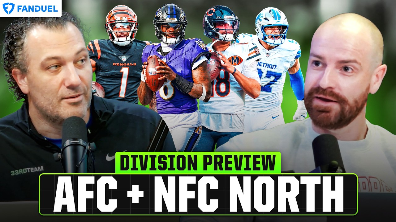 AFC + NFC North 2026 NFL Season Preview & Predictions