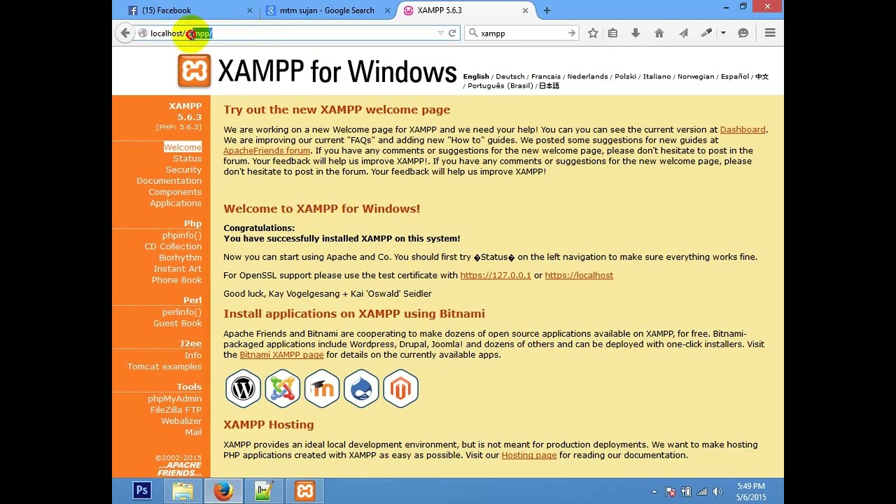 Basic WordPress   Part 3  WordPress installation via Xampp