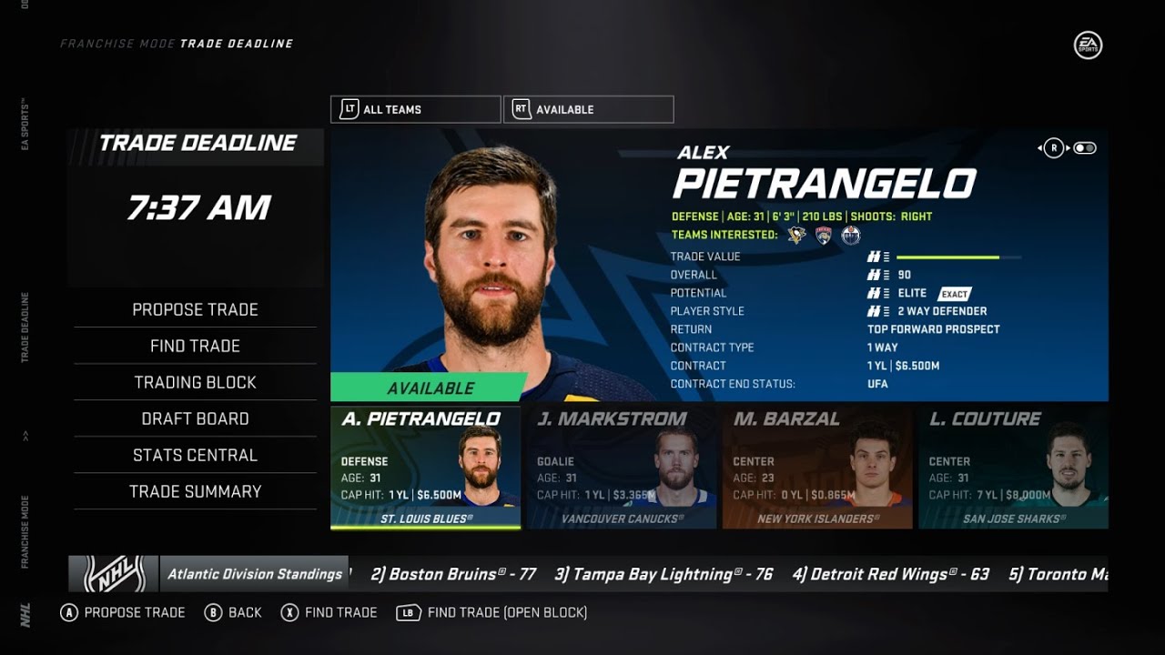 NHL 21 FRANCHISE MODE NEW FEATURES