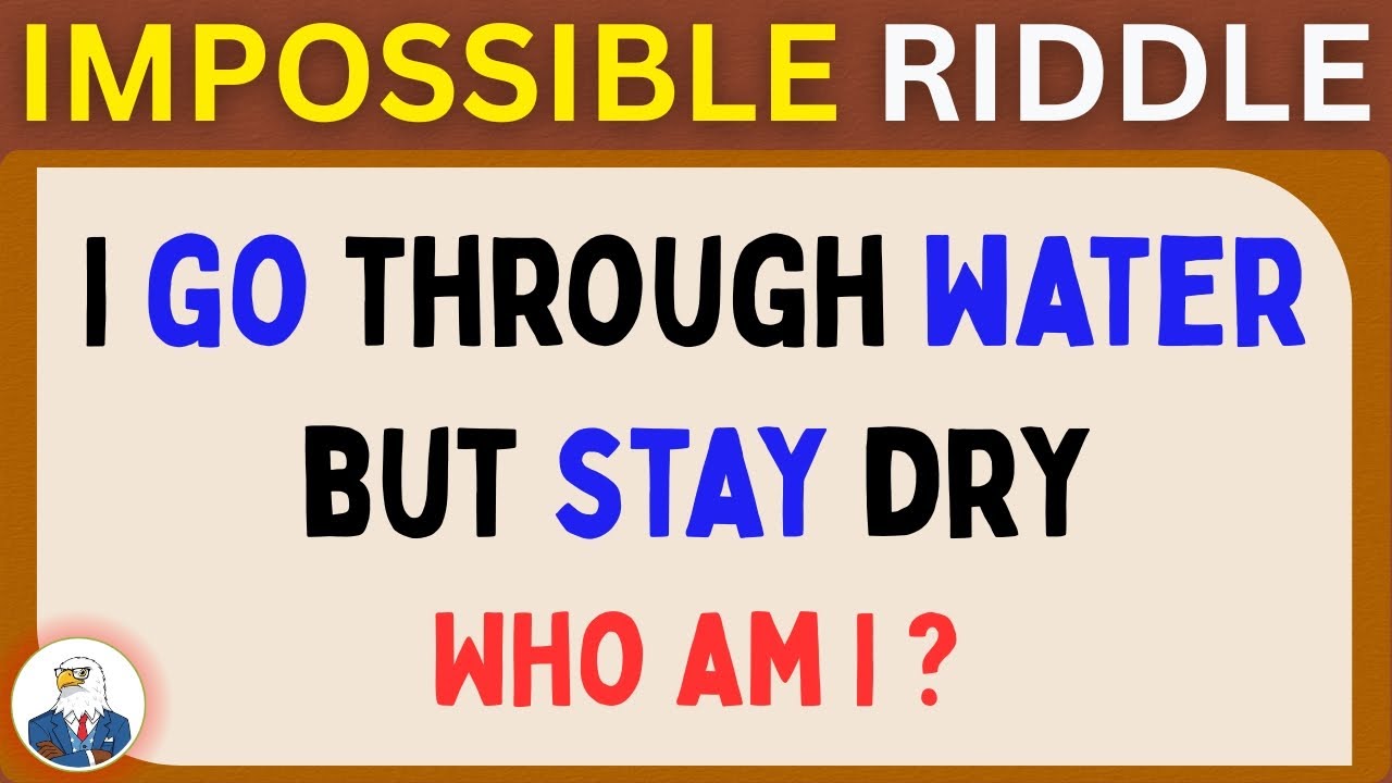 50 Simple Riddles That Trick Your Brain 🤯 | Most People Fail These