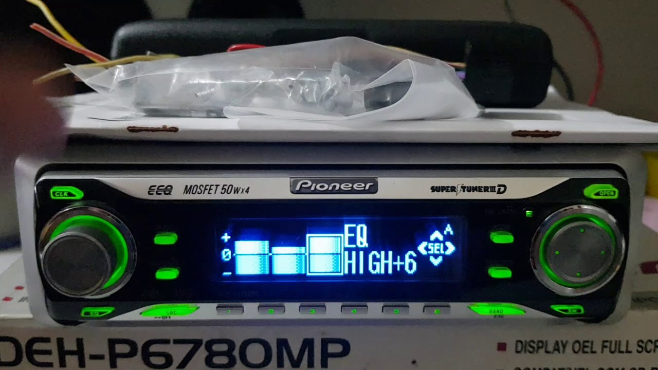 Funcionamento Pioneer DEH-P6780MP