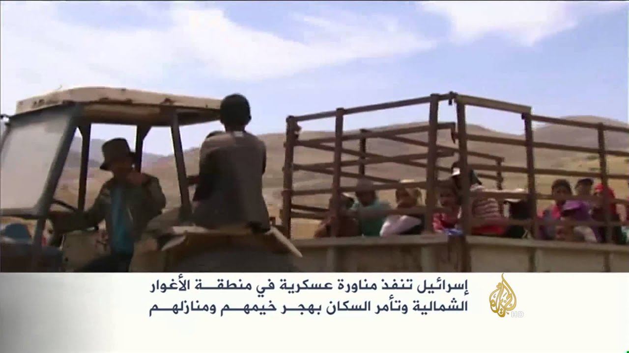 مناورة عسكرية إسرائيلية بمنطقة الأغوار الشمالية