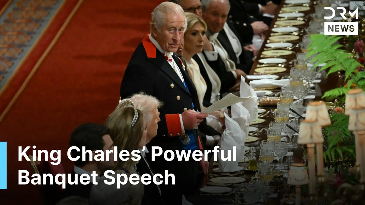 FULL SPEECH: King Charles Addresses Trump at Windsor Castle State Banquet | AC1G