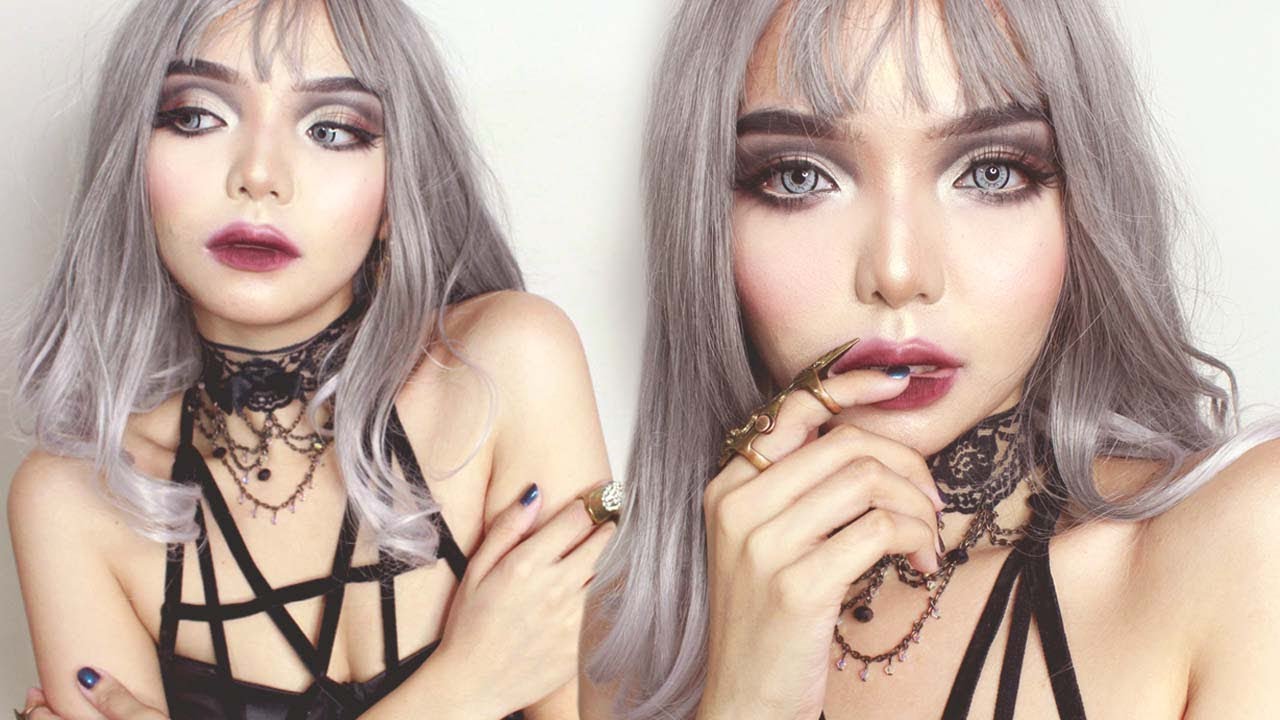 Gothic Doll Inspired Makeup Tutorial :*✧