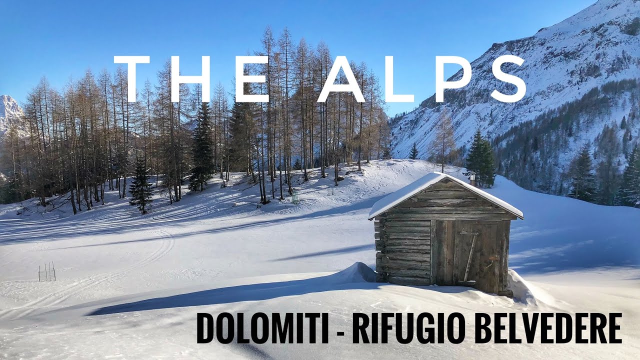 Dolomiti 4k - Rifugio Belvedere - Cima Fertazza, Drone Aerial Footage