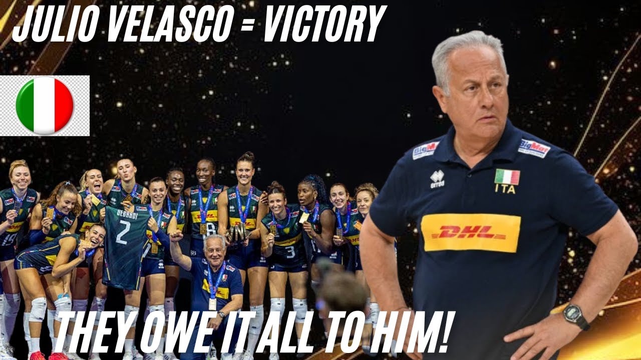 JULIO VELASCO! The Man Behind Italy’s Volleyball Victories & Championships| Italy’s Secret Weapon