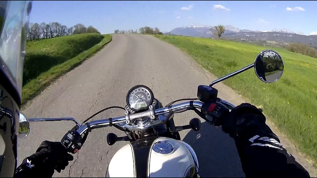 ESSAI(amateur)TRIUMPH SPEEDMASTER d'avril 2018(retouche vidéo)
