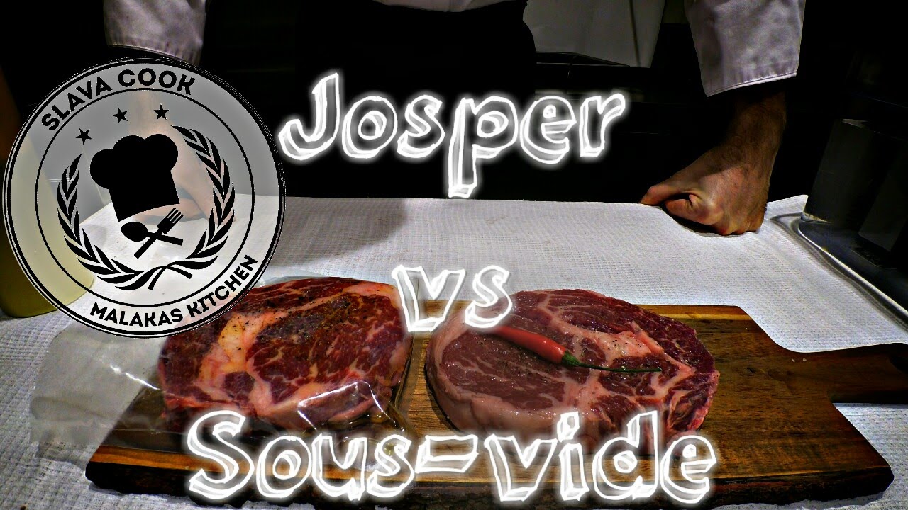 Josper vs sous vide. Рибай стейк на гриле
