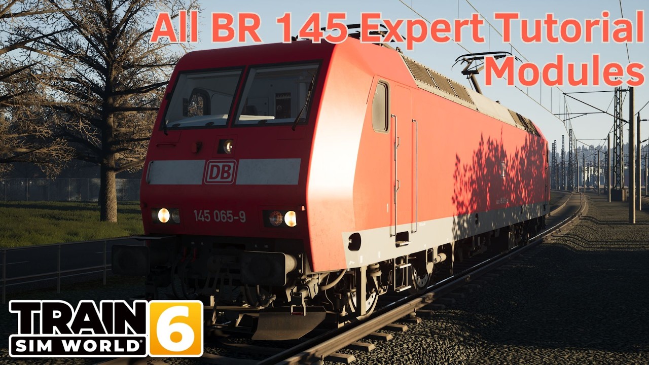 All BR 145 Expert Tutorial Modules - First Look - Train Sim World 6