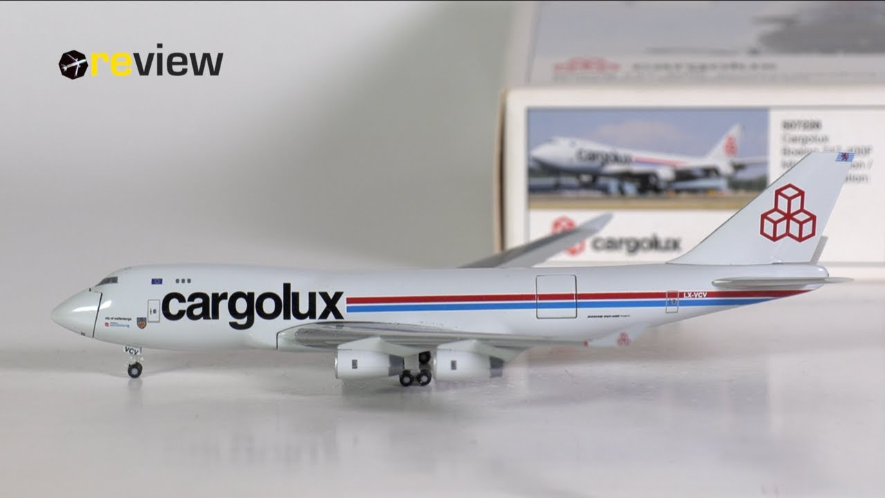 Cargolux Boeing 747-400F - Movable nose cargo door | Review #426
