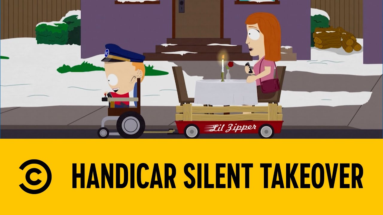 Handicar Silent  Takeover | South Park | Comedy Central Africa