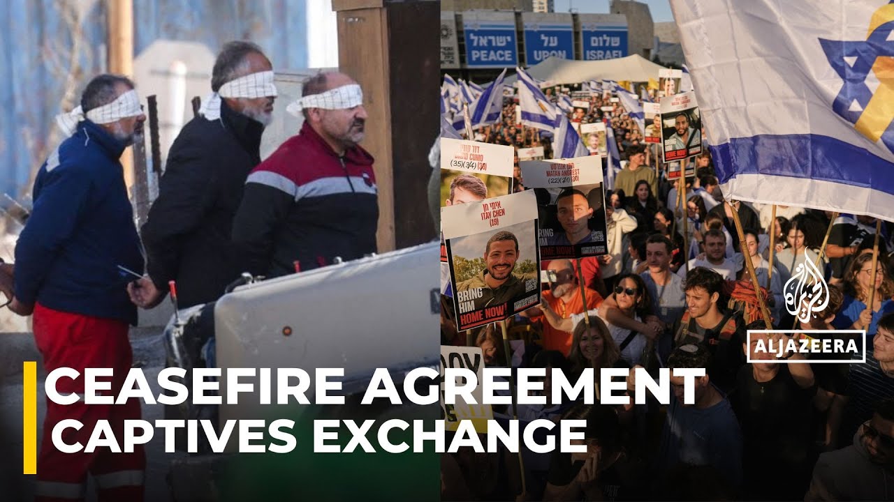 LIve update : First Captives Released by Hamas Under Ceasefire Deal I Al Jazeera English