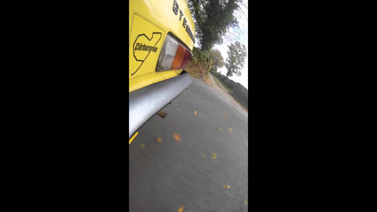 Reliant Scimitar V6 Engine Driving Exhaust Sound
