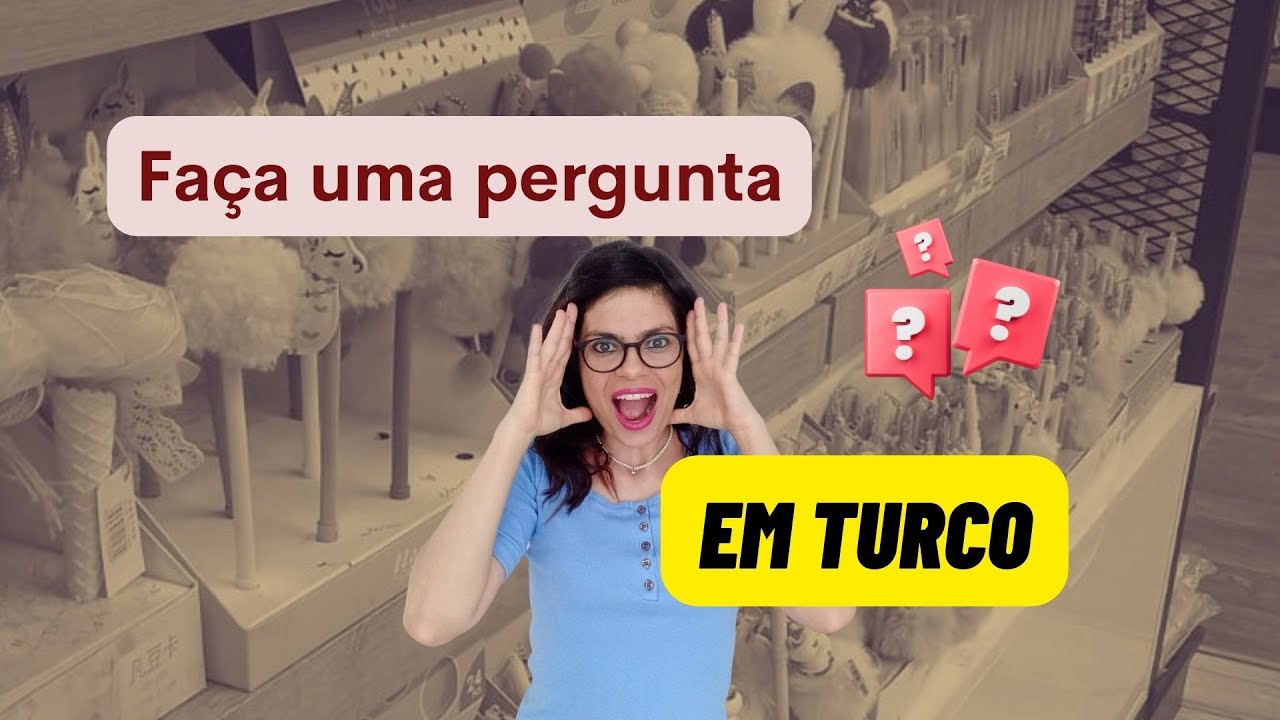Sufixos em Turco: -mı -mi -mu -mü | SORU EKİ -  SER E ESTAR em Turco com adjetivos e substantivos
