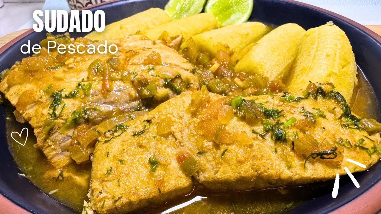 Sudado de pescado casero | Receta fácil y rápida 