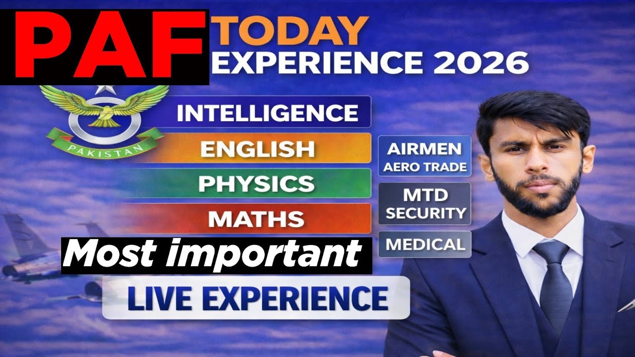 Paf test experience today 2026 l Paf 09 Feb 2026 l paf test preparation 2026