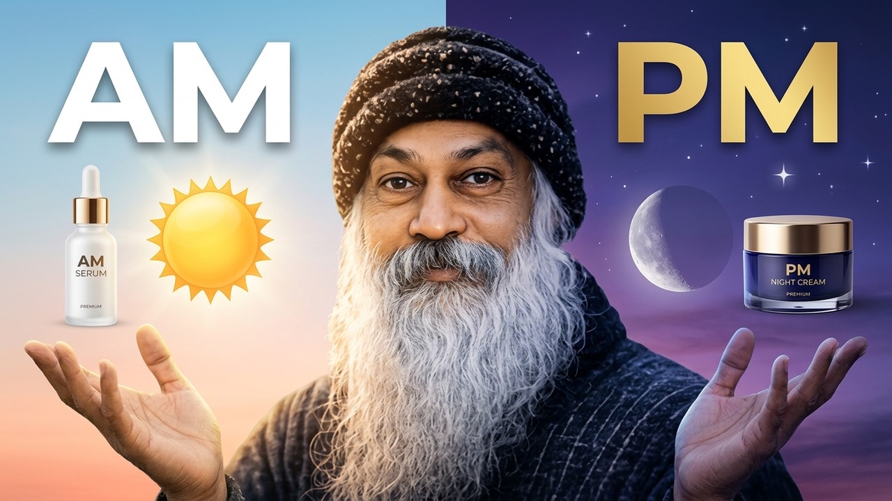 OSHO - The REAL Difference Between Morning and Nighttime Routines for Youthful Skin