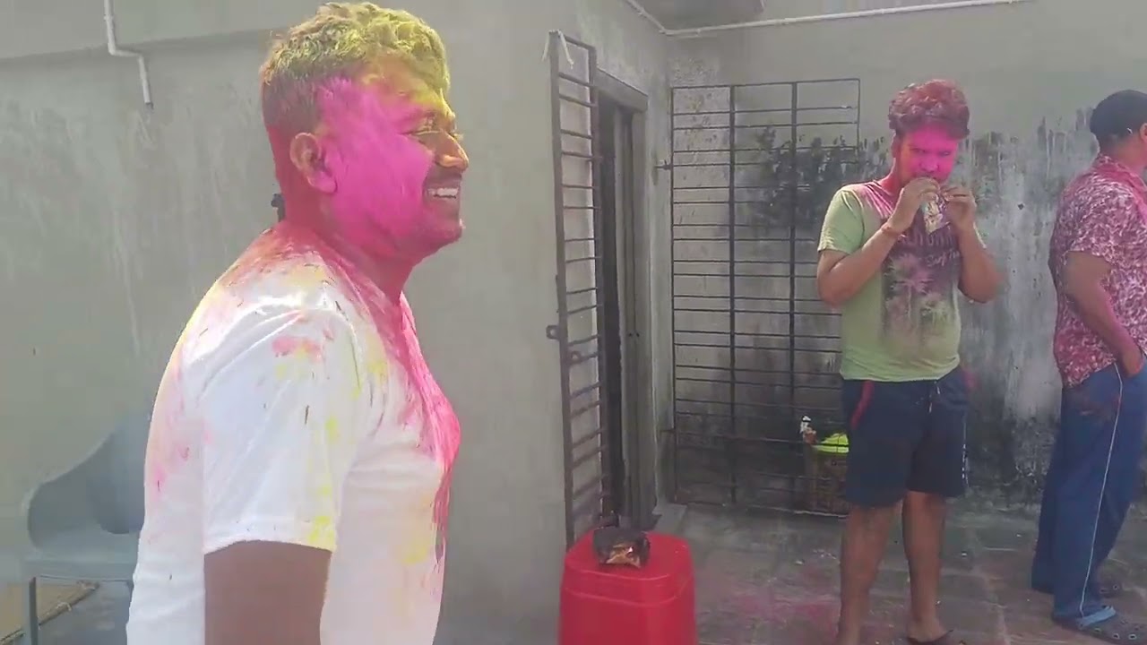 Happy Holi ,# Bajrang Appartement Association #2026#