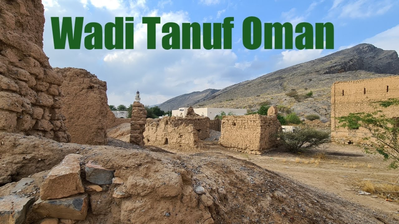 Wadi Tanuf Oman Tourist Attraction  2160p | Vlog | shafiqanjumchannel