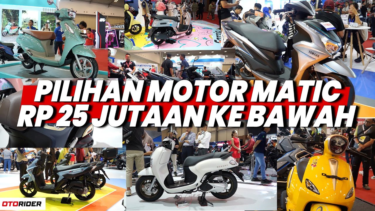 Pilihan Motor Matic Rp 25 Jutaan Ke Bawah di IMOS 2025 - Otorider
