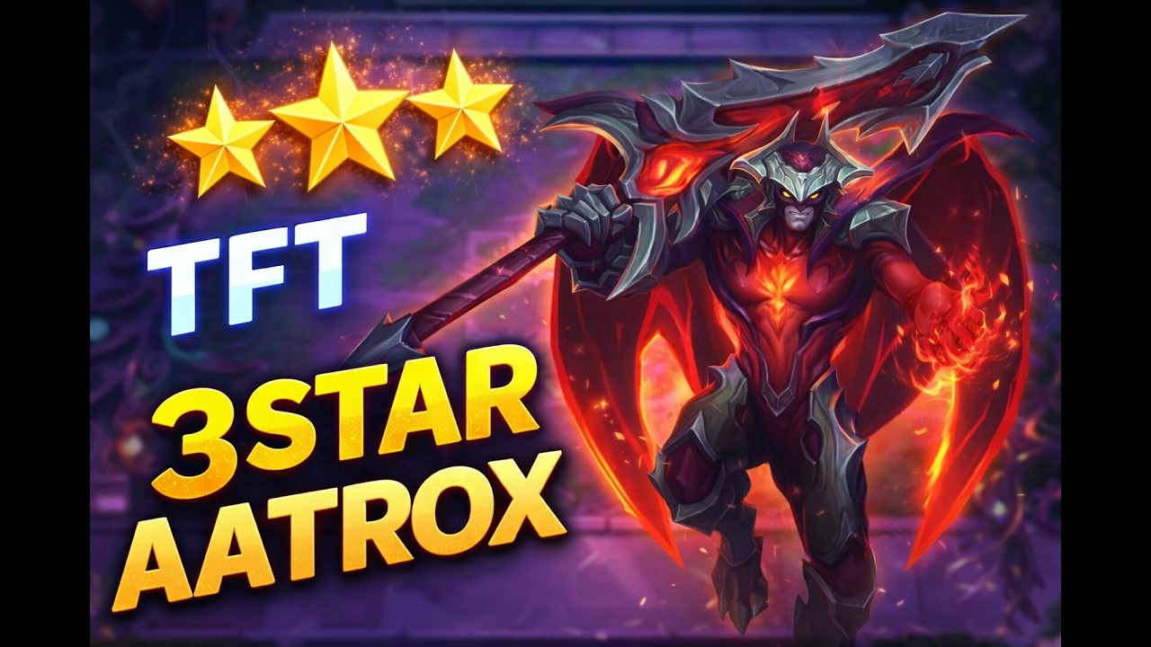 TFT Mekacik'in Sınavı | 3⭐⭐⭐ AATROX HER ŞEYİ SİLDİ!