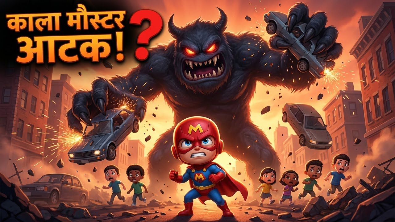 Kala Monster Ne Gaari Uthani Shuru! Kya Max Shehar Bachayega? 👹