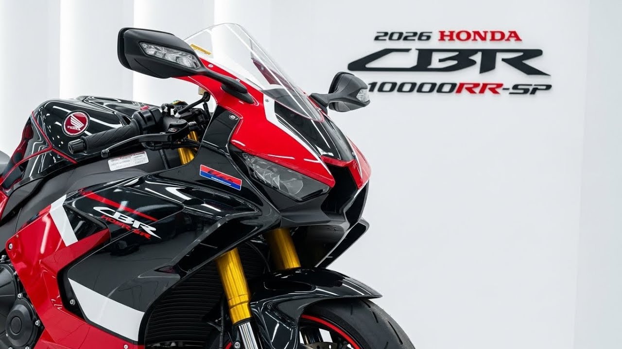 Полный обзор мотоцикла Honda CBR 1000RR-SP 2026 года | Технические характеристики, мощность, элек...